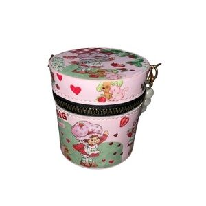 Strawberry Shortcake Cylinder Lipgloss Carrying Bag